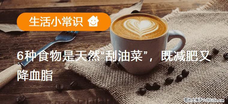 【生活小常识】6种食物是天然“刮油菜”，既减肥又降血脂 - 兰州生活资讯 - 兰州28生活网 lz.28life.com